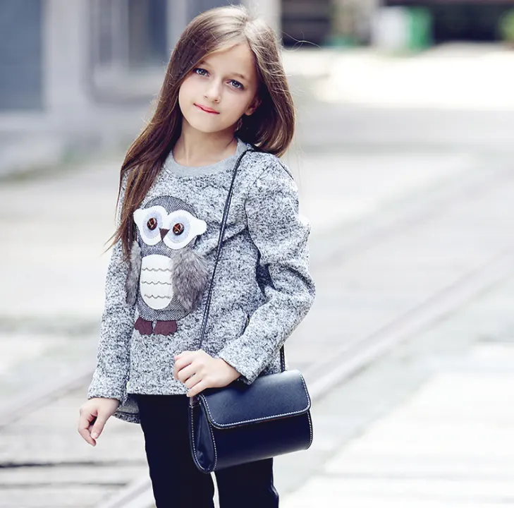 Jacket Coat for Girls Boy Sweatshirts Sweater for Children's