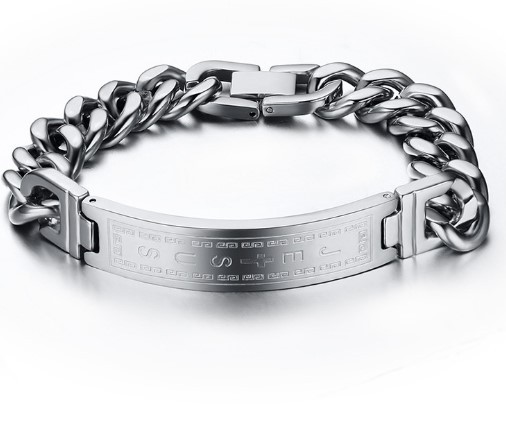titanium steel bracelet