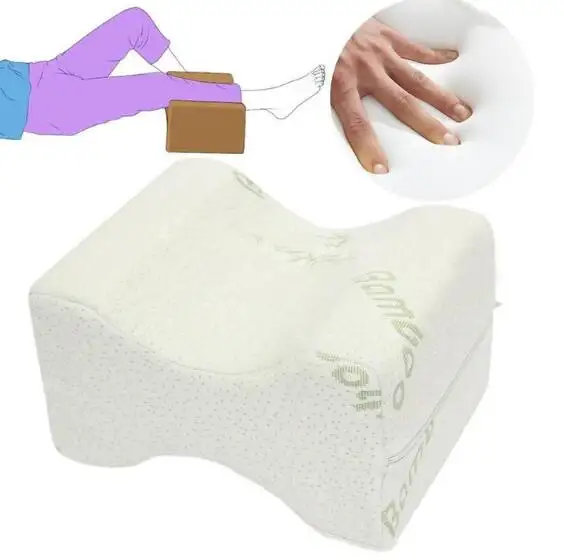 Memory Foam Knee Leg Pillow Bed Cushion Wedge Pressure