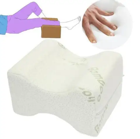 Memory Foam Knee Leg Pillow Bed Cushion Wedge Pressure
