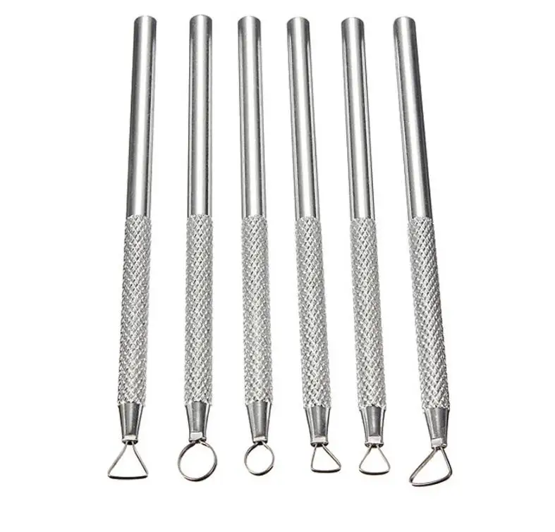 6Pcs Polymer Clay Ceramic Tape Sculpture Tools Caving Scraper