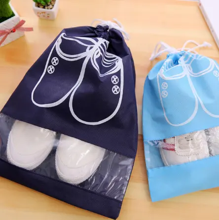 2 Sizes Waterproof Shoes Bag Pouch Storage