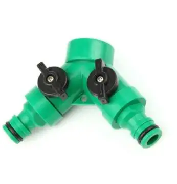 Irrigation Quick Connector Three-way Ball Valve Water Pipe Garden