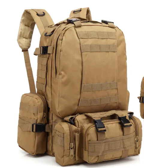 Men's Travel Backpack Oxford Cloth Outdoors Army Camouflage Tactics