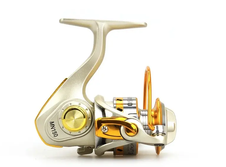 Palm in the treasure mini fish reel