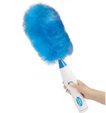 New Electrinic Hair Brush Spin Electric Hand Duster Motorized