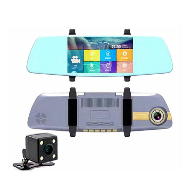 5 inch vehicle recorder high definition double lens inverted image — foto 4