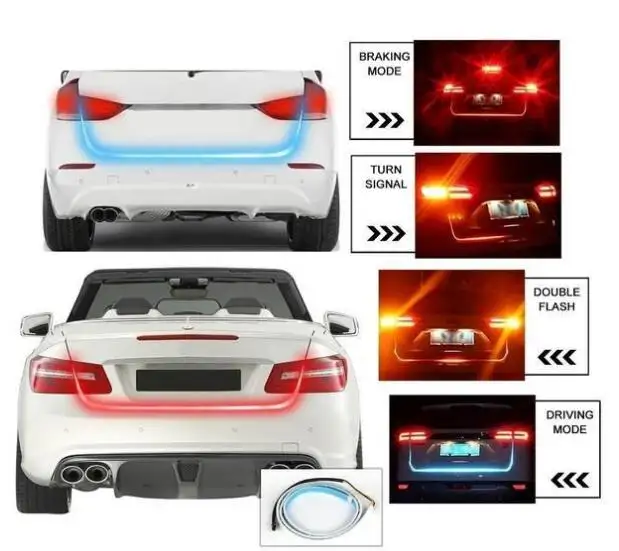 Car Trunk LED Strip Works for All Vehicles