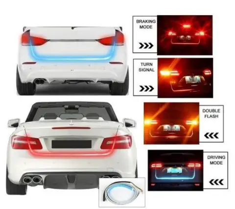 Car Trunk LED Strip Works for All Vehicles