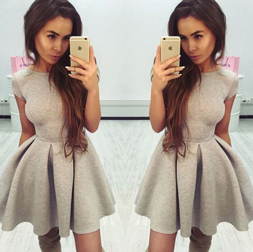 Sexy Backless Ribbon Decoration Dress