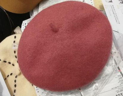 Ms. adjustable stereo British Wool Beret Cap Hat