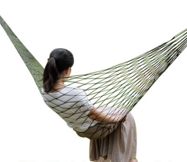 Nylon Rope Mesh Hammock Simple Swing