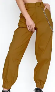 Mellow Chain Pants - Khaki - View 1