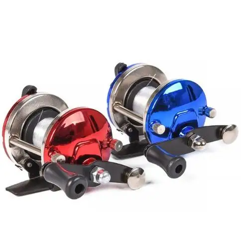 New Mini Metal Bait Casting Spinning Boat Ice Fishing