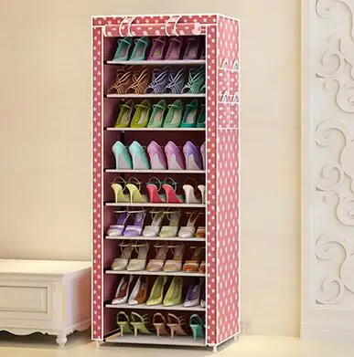 Actionclub Oxford Cloth Minimalist Multi-functional Dustproof Shoe Cabinet Shoes