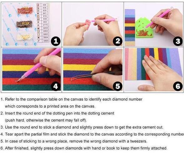 Diamond Painting - Delfine