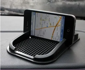 Compatible with Apple, Vehicle mounted antiskid pad iphone7P mobile phone navigation multi-functional support Pu box OPP bag