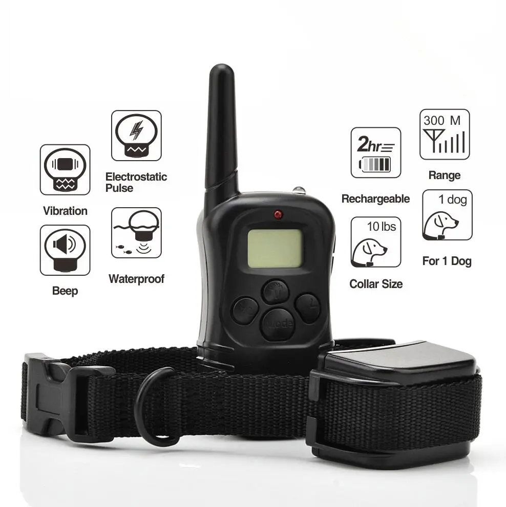 Electric Shock Collar Necklace Distance Training Dog