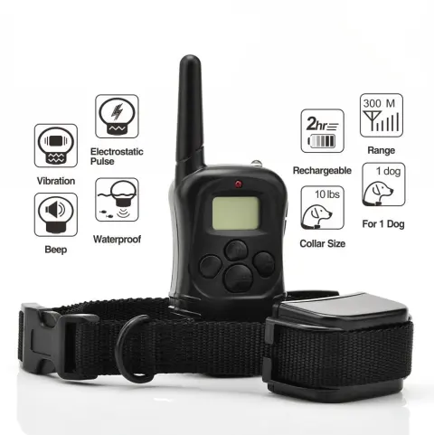 Electric Shock Collar Necklace Distance Training Dog for Dogs