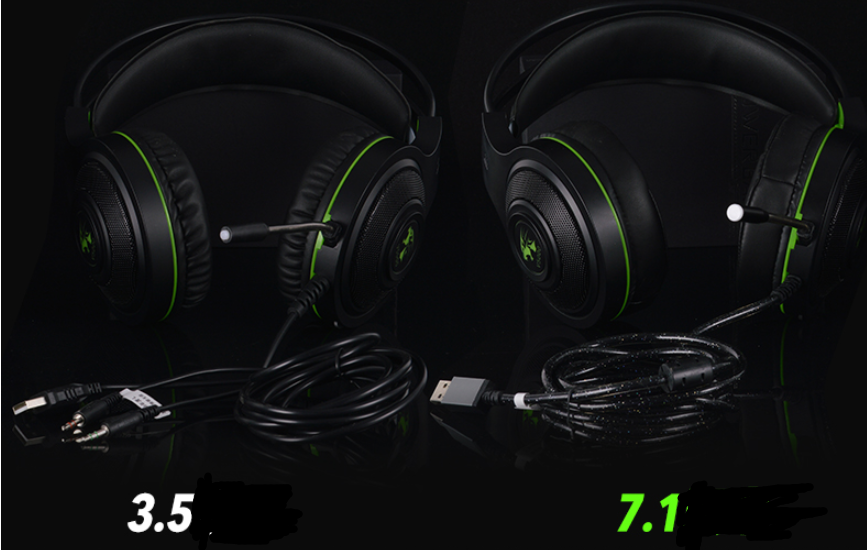 Auricular V5000 7.1 canales gaming computadora café internet