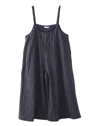 Daze Striped Overalls