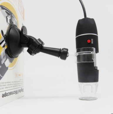 1000 times usb microscope, electron microscope, suction cup holder, digital microscope — view 4