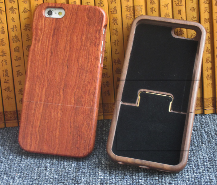 Compatible with Apple, Wood phone case