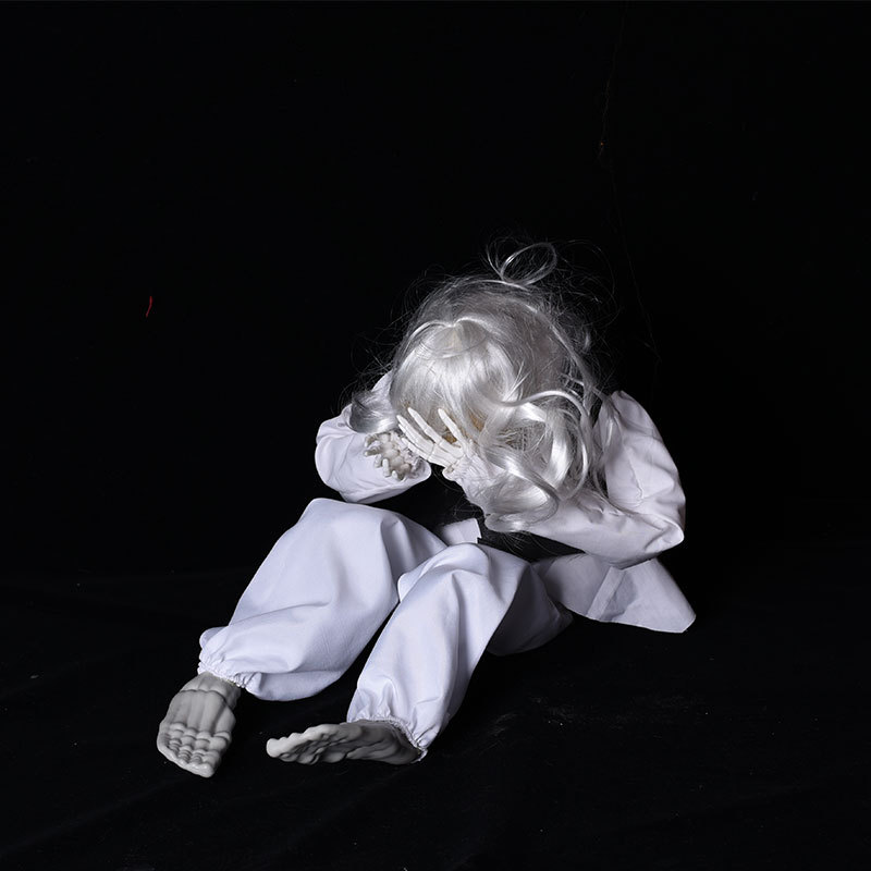 Horror Decoration Props Supplies Voice Control Crying Ghost Scary Ghost Baby Ornaments