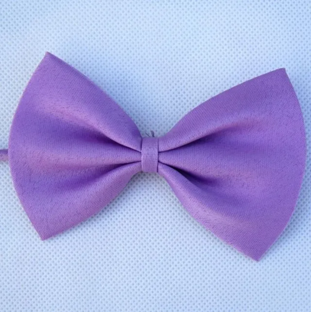 Adjustable Dog Cat bow tie neck tie pet dog bow tie puppy bows pet bow tie different colors supply Light Purple - Shop at LoveMi