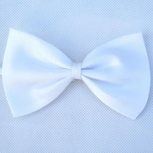 Adjustable Dog Cat bow tie neck tie pet dog bow tie puppy bows pet bow tie different colors supply White - Shop at LoveMi