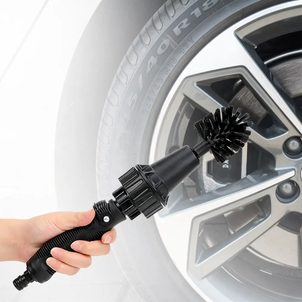Water-driven Rotary Cleaning Brush Wash Hand-held Water Spray