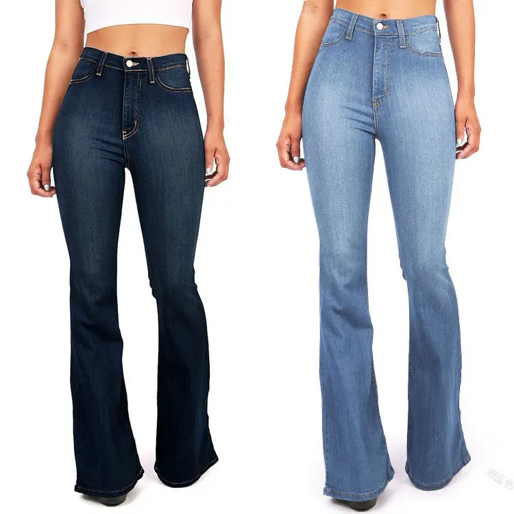 Women Autumn Winter Skinny Jeans Flare Pants New Fashion