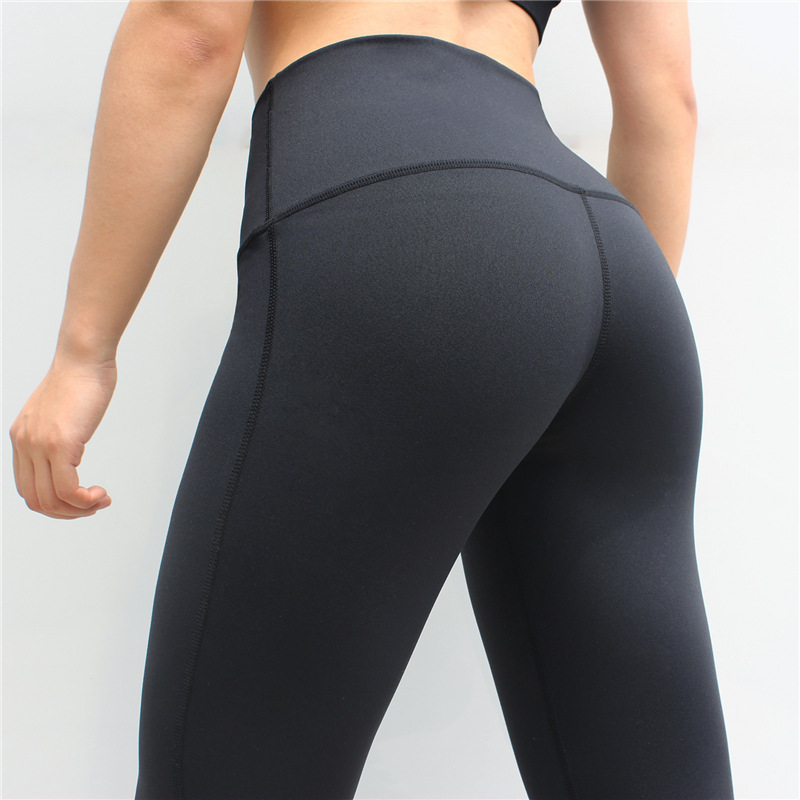 Yoga pants, women's striped mesh stitching trousers, sports and leisure, quick-drying fitness pants