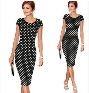Slim fit dress