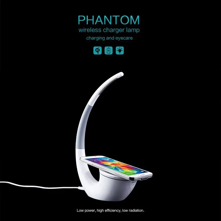 High-technology Wireless Charger Phantom Table Lamp Life Eyecare Phone