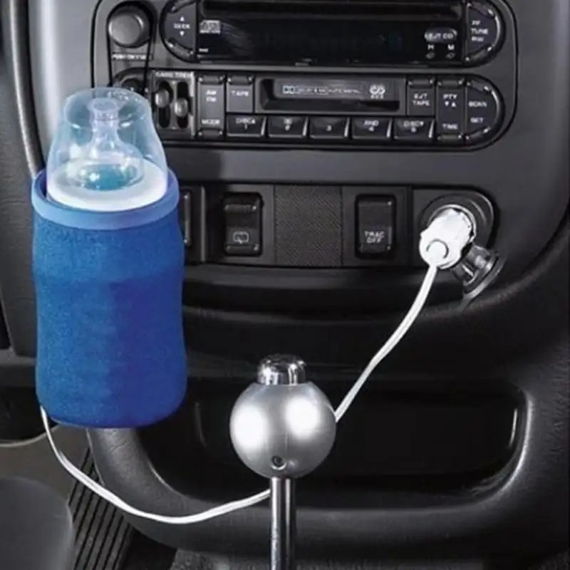 Quickly Food Milk Travel Cup Warmer Heater Portable DC