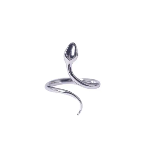 925 Sterling Silver Snake Rings for Women Creative Design