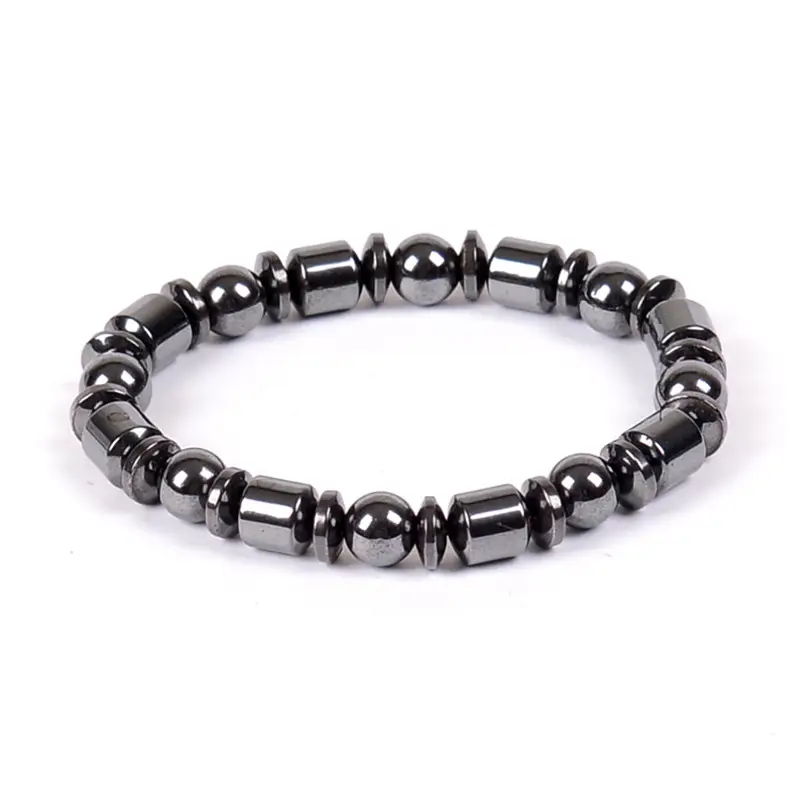 Weight Loss Magnet Bracelets for Women Men Pentagram Stone Magnetic Therapy