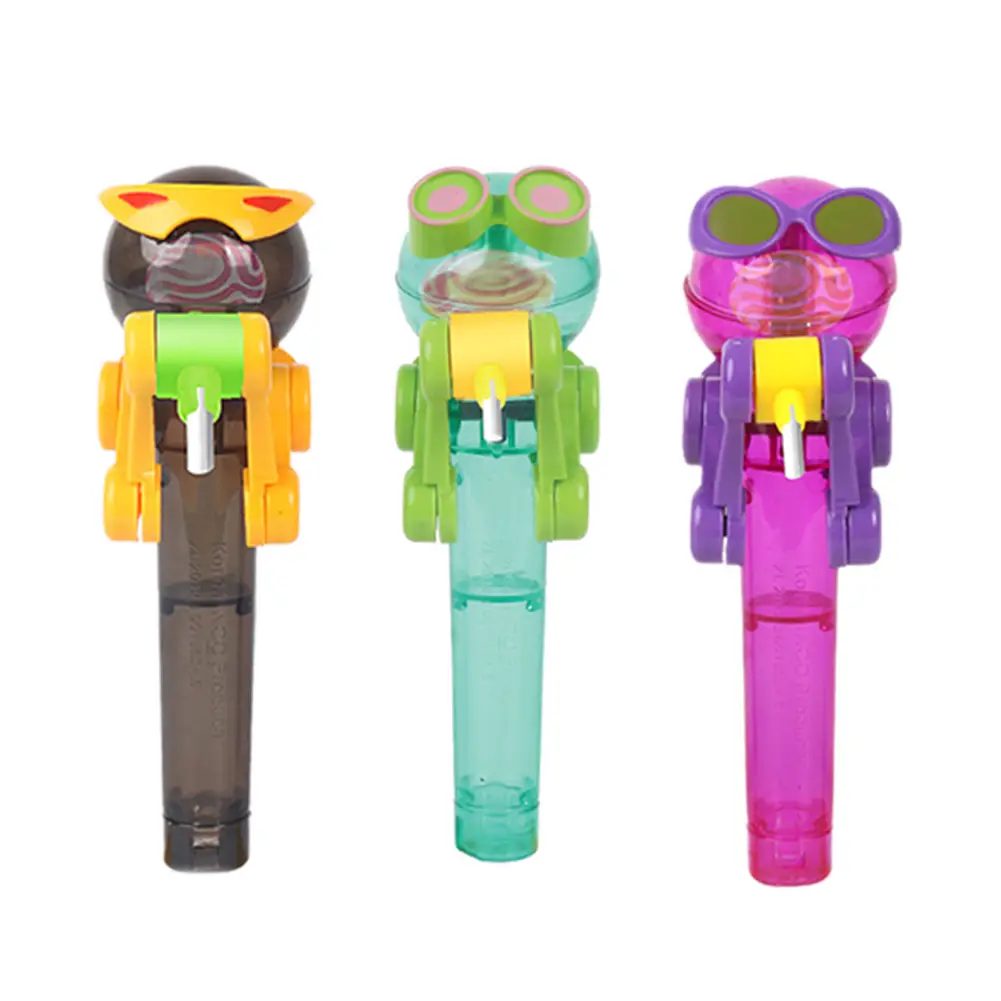 Lollipop Robot decompression candy dustproof toy gift