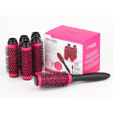Professional Hair Dressing Brushes High Temperature Resistant Ceramic Iron