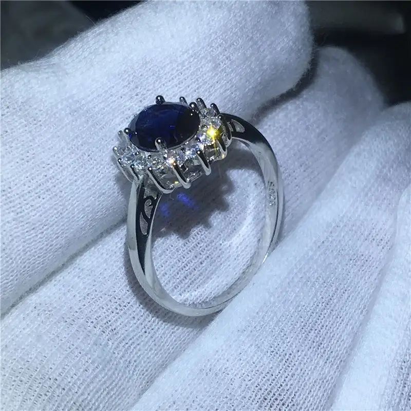 Fashion Diamond Zircon Lady Ring