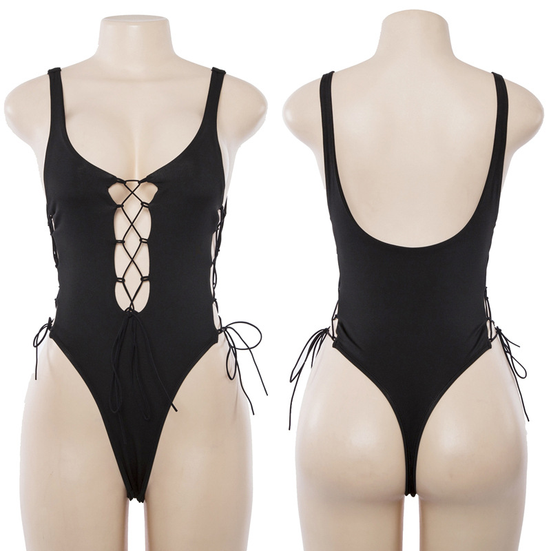 European and American one-piece swimsuit ladies bikini