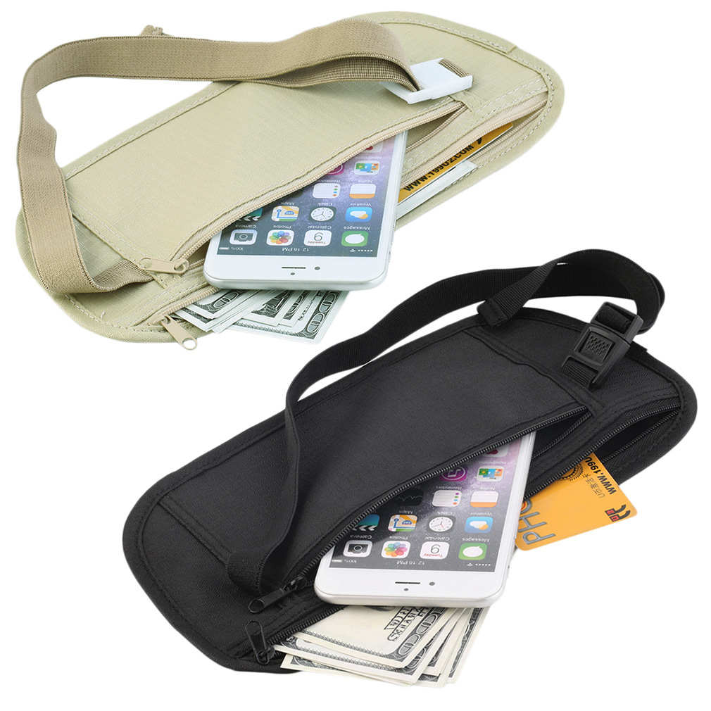 Travel pockets shoulder bag sports bag waist wallet — foto 2