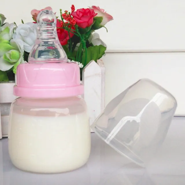 Brand New Infant Baby Feeding 0 18 Months Feeder 60ML PP Nursing Juice Milk Mini Hardness Bottle Baby Bottles And Nipples Pink - Shop at LoveMi