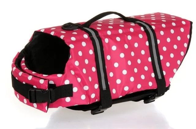 Pet swimwear cute dog life jacket dog swimwear big middle dog safety coat 05 - Shop at LoveMi