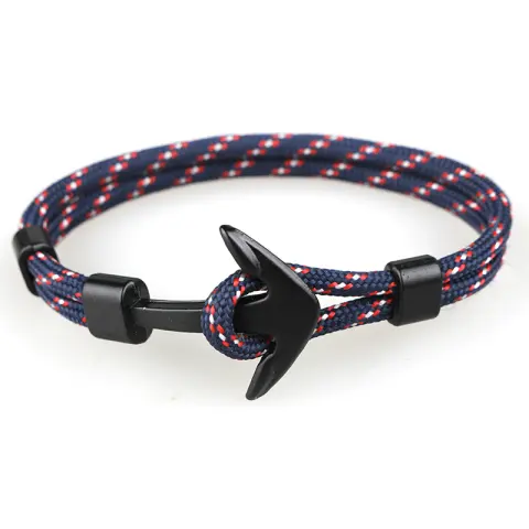 Anchor Bracelet Umbrella Black Pirate Hand Strap Gift