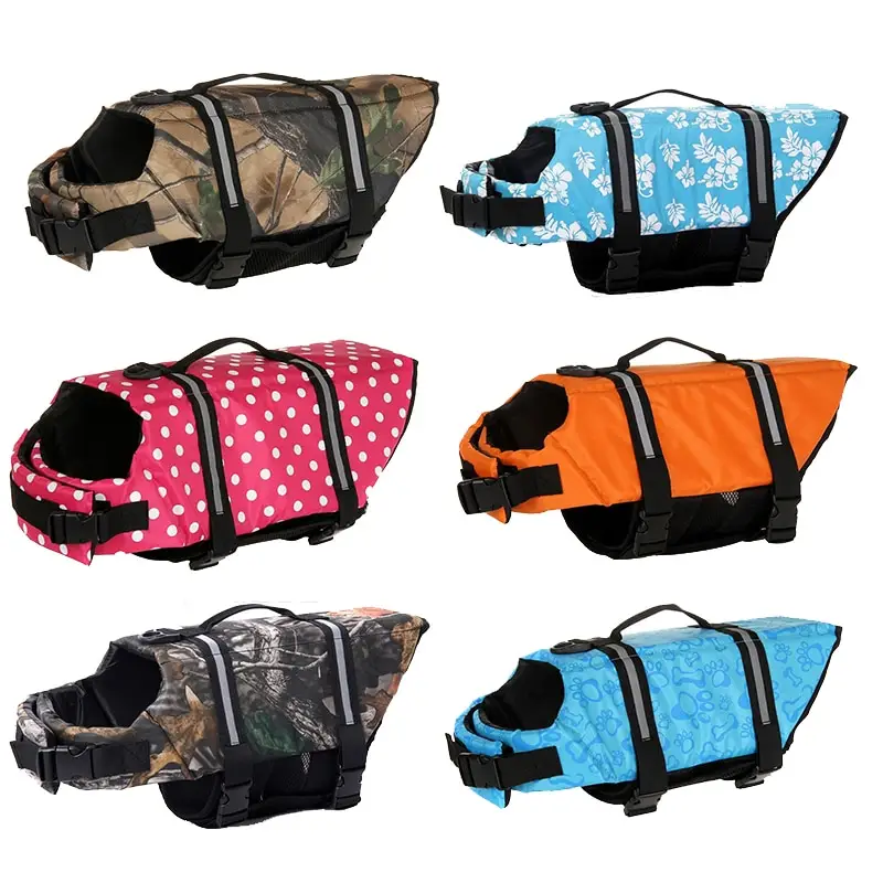 Pet Swimwear Cute Dog Life Jacket Dog Big Middle