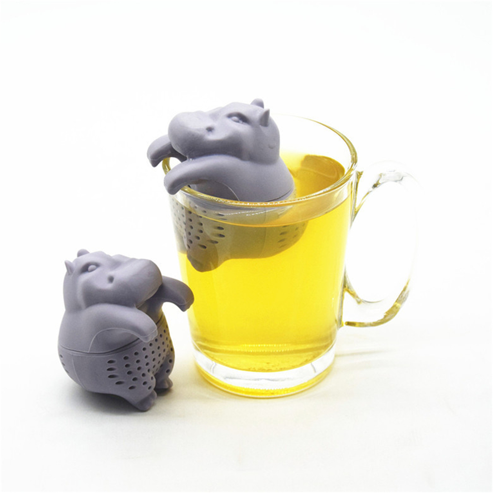 Hippo Shaped Tea Infuser (Hippo Shaped Tea Infuser default)