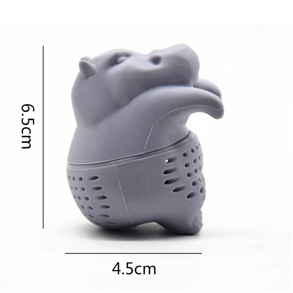 Hippo Shaped Tea Infuser (Hippo Shaped Tea Infuser default)