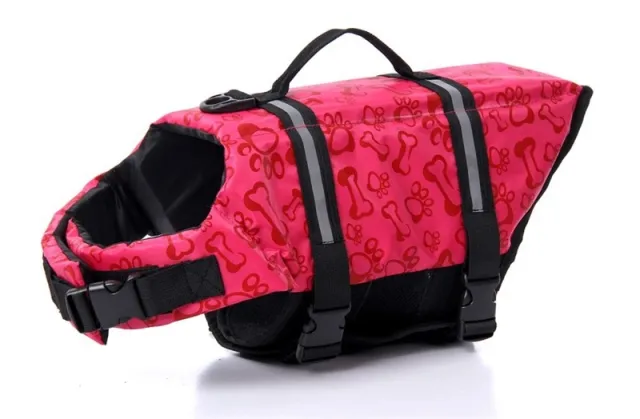 Pet swimwear cute dog life jacket dog swimwear big middle dog safety coat 09 - Shop at LoveMi
